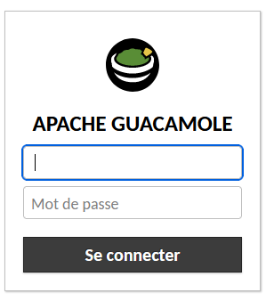 Page de connexion